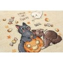 luca S Counted Cross Stitch Kit "Trick Or Treat" №2 14x13cm SLETIL8815 luca S Counted Cross Stitch Kit "Trick Or Treat" №2 14x13cm SLETIL8815