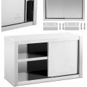 Royal Catering Cabinet ścienna gastronomiczna with drzwiami przesuwanymi STAL 100 x 45 x 60 cm Royal Catering Cabinet ścienna gastronomiczna with drzwiami przesuwanymi STAL 100 x 45 x 60 cm