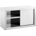 Royal Catering Spinta ścienna gastronomiczna su drzwiami przesuwanymi STAL 100 x 45 x 60 cm Royal Catering Spinta ścienna gastronomiczna su drzwiami przesuwanymi STAL 100 x 45 x 60 cm