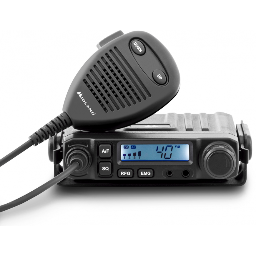 Radijas CB Midland M-Mini AM/FM multi USB – 2