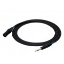 SSQ JSXM10 SS-1462 kaablipistikupesa stereo – XLR 3-kontaktiline isane, 10 m must SSQ JSXM10 SS-1462 kaablipistikupesa stereo – XLR 3-kontaktiline isane, 10 m must