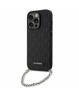 Karl Lagerfeld KLHCP14LSACKLHPK iPhone 14 Pro 6.1" czarny|black