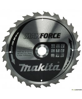 MAKITA PIŁA TARCZOWA 270x30x24z MAKFORCE DREWNO