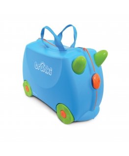 Trunki Terrance Käsikäru Kõva kiiver Sinine 18 l Plast