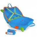 Trunki Terrance На колесиках Hard shell Синий 18 L Пластик Trunki Terrance На колесиках Hard shell Синий 18 L Пластик