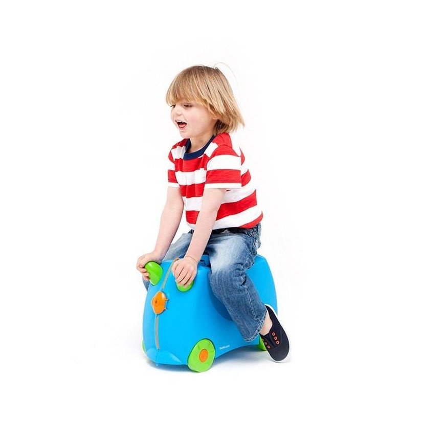 Trunki Terrance Krepšys su ratukais Kietas šalmas Mėlyna 18 L Plastikas – 5