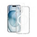 Vmax set Mag case + glass 2,5D premium for iPhone 15 Plus 6,7"
