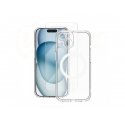 Vmax set Mag case + glass 2,5D premium for iPhone 15 Plus 6,7"