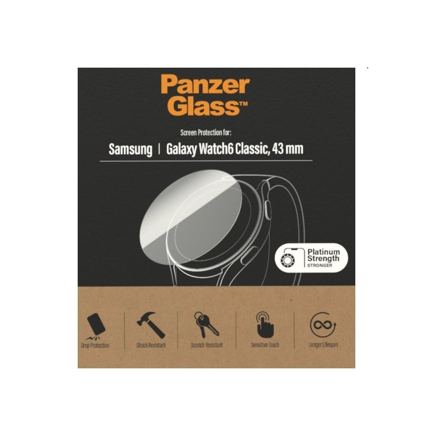 PanzerGlass Samsung Galaxy Watch6 Classic 43mm