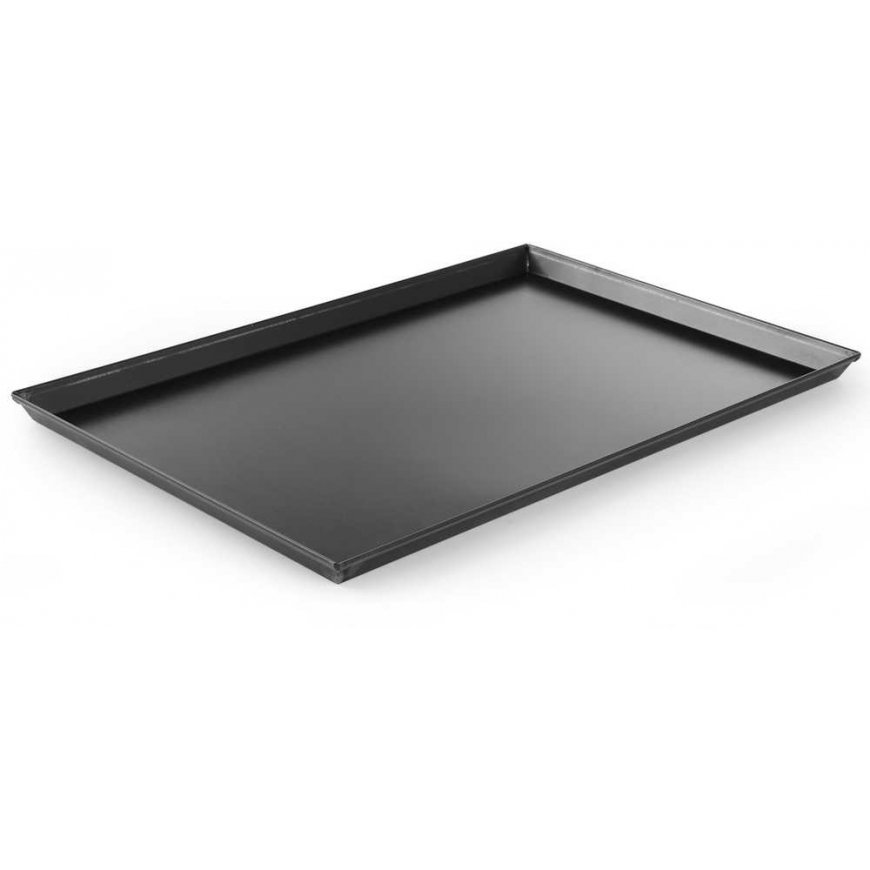 Rectangular pizza baking tray 600x400x25 mm - Hendi 808276