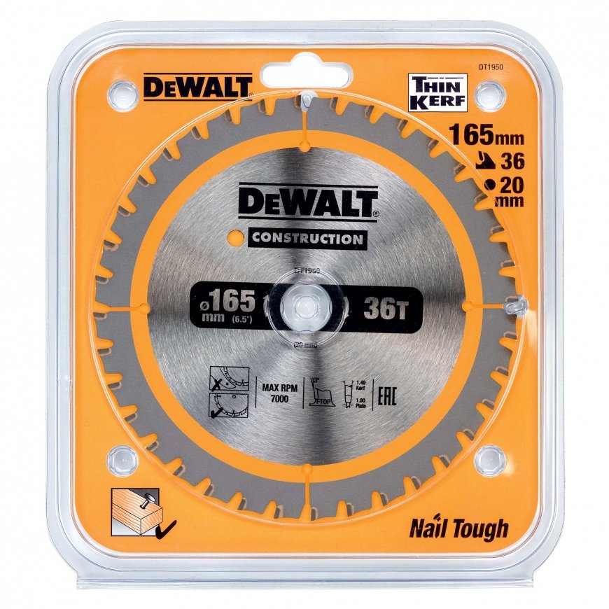 DeWALT DT1950-QZ pyörösahanterä 1 kpl – 4