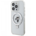 Case Karl Lagerfeld Ring Stand Karl&Choupette MagSafe case for iPhone 13 Pro / 13 - white Case Karl Lagerfeld Ring Stand Karl&Choupette MagSafe case for iPhone 13 Pro / 13 - white
