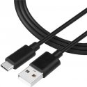 Tactical Smooth Thread Cable USB-A|USB-C 1m Black Tactical Smooth Thread Cable USB-A|USB-C 1m Black