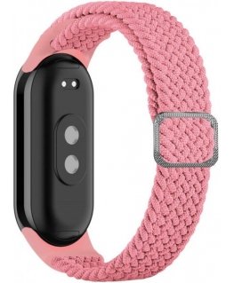 Beline pasek Mi Band 3|4 Textile różowy|pink