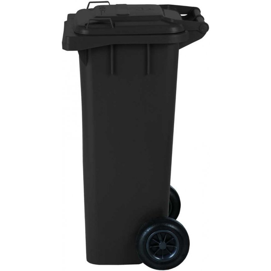 Europlast Austria EUROPLAST 80L juodos šiukšlių dėžės konteineris – 2