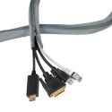 LogiLink KAB0072 kaapelisuojus Harmaa 3 cm LogiLink KAB0072 kaapelisuojus Harmaa 3 cm