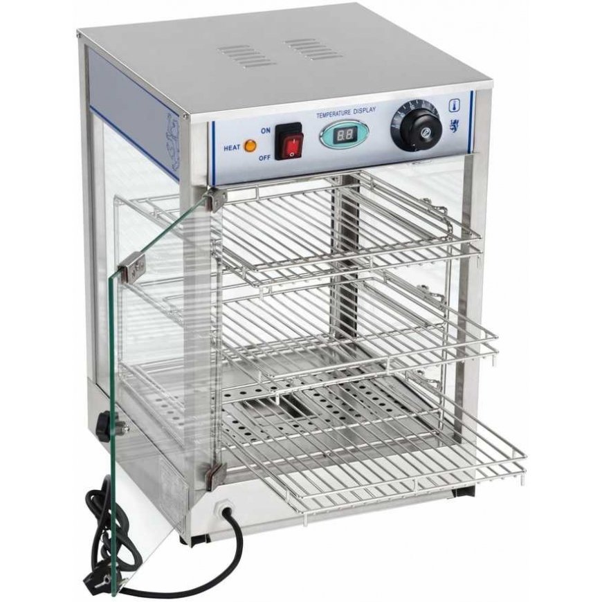 Royal Catering Šildymo vitrina 850W, plotis 35,5cm – 4