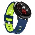Beline pasek Watch 22mm Double Color Silicone niebiesko-zielony