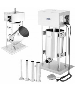 Electric sausage filler with motor Royal Catering + 4 funnels 10L