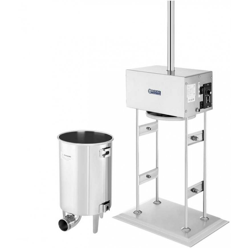 Electric sausage filler with motor Royal Catering + 4 funnels 10L – 4