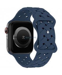 Beline pasek Apple Watch Silicone Woven 38|40|41mm niebieski |de