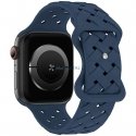 Beline pasek Apple Watch Silicone Woven 38|40|41mm niebieski |de