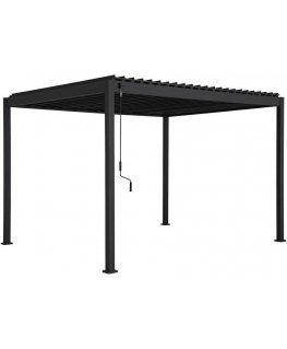 Gazebo MIRADOR-88 3x3m, dark gray