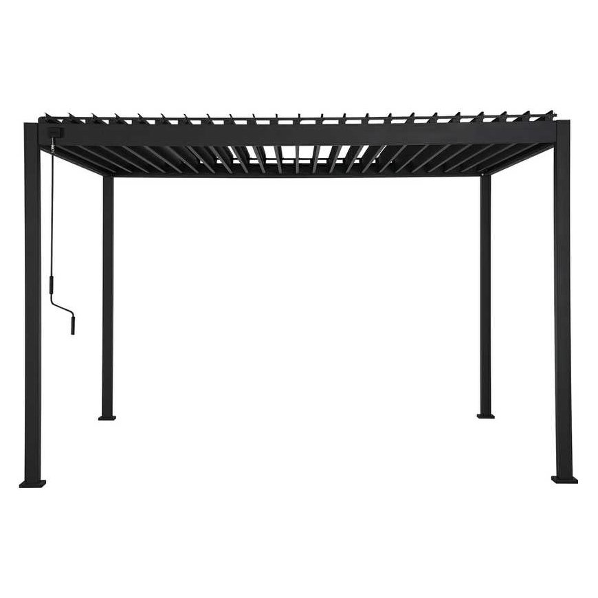 Gazebo MIRADOR-88 3x3m, dark pilkas – 2