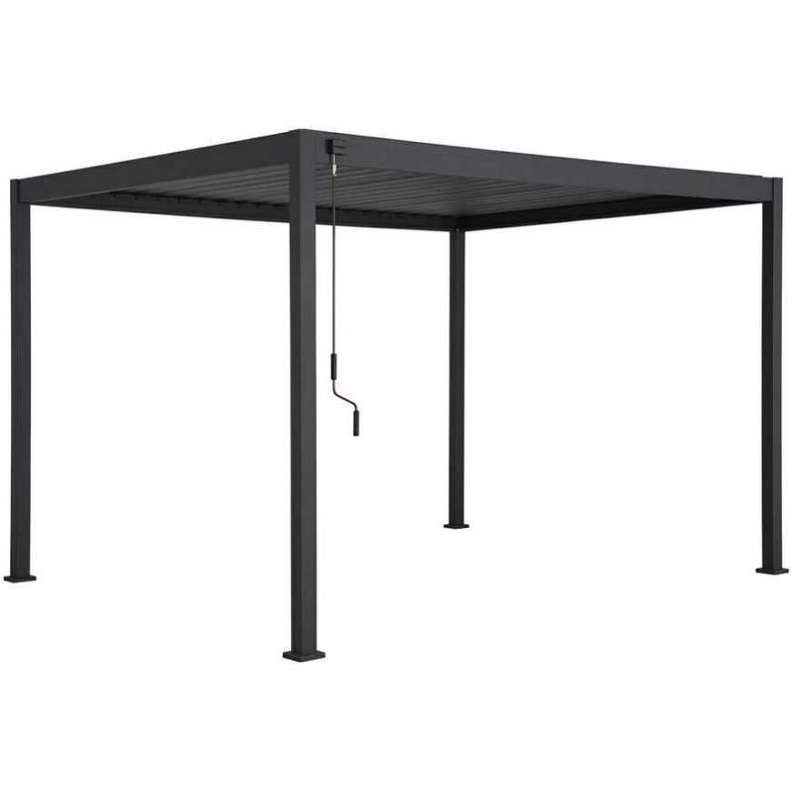 Gazebo MIRADOR-88 3x3m, dark pilkas – 3