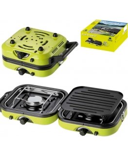 MEVA DUAL COMPACT + GRILL double camping site