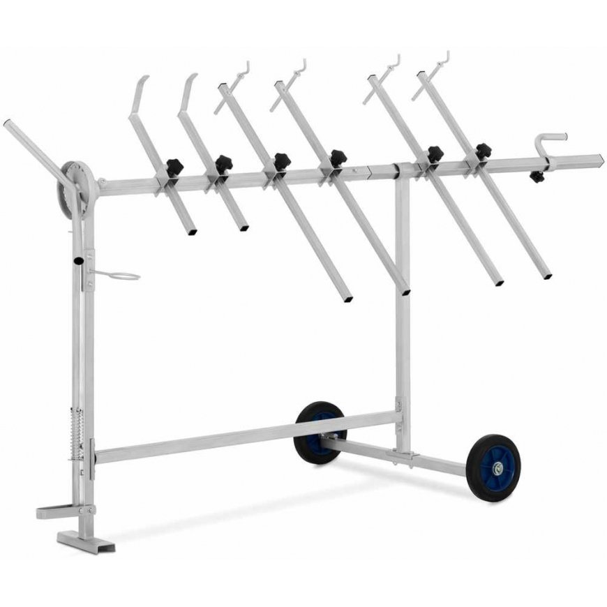 MSW Stand Swivel Paint Cart 360 to 90kg 6 Handles STANDARD – 2