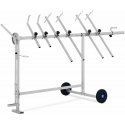 MSW Stand Swivel Paint Cart 360 to 90kg 6 Handles STANDARD MSW Stand Swivel Paint Cart 360 to 90kg 6 Handles STANDARD
