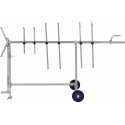 MSW Stand Swivel Paint Cart 360 to 90kg 6 Handles STANDARD MSW Stand Swivel Paint Cart 360 to 90kg 6 Handles STANDARD