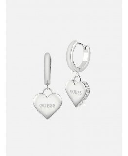 GUESS JUBE02236JWRHT/U earring Clip-on earrings Stainless steel Silver