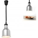 Hendi Food warming lamp - hanging cylindrical conical silver 250W