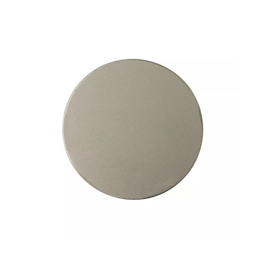 Metal plate for magnet holders - round black