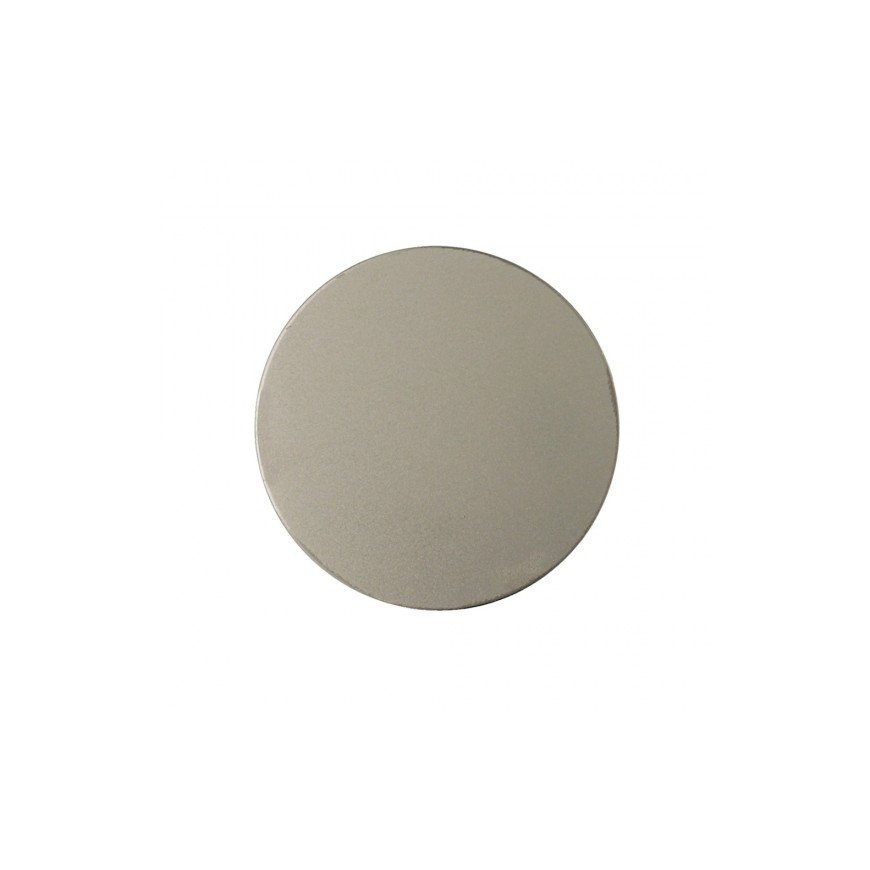 Metal plate for magnet holders - round black – 2