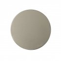 Metal plate for magnet holders - round black Metal plate for magnet holders - round black