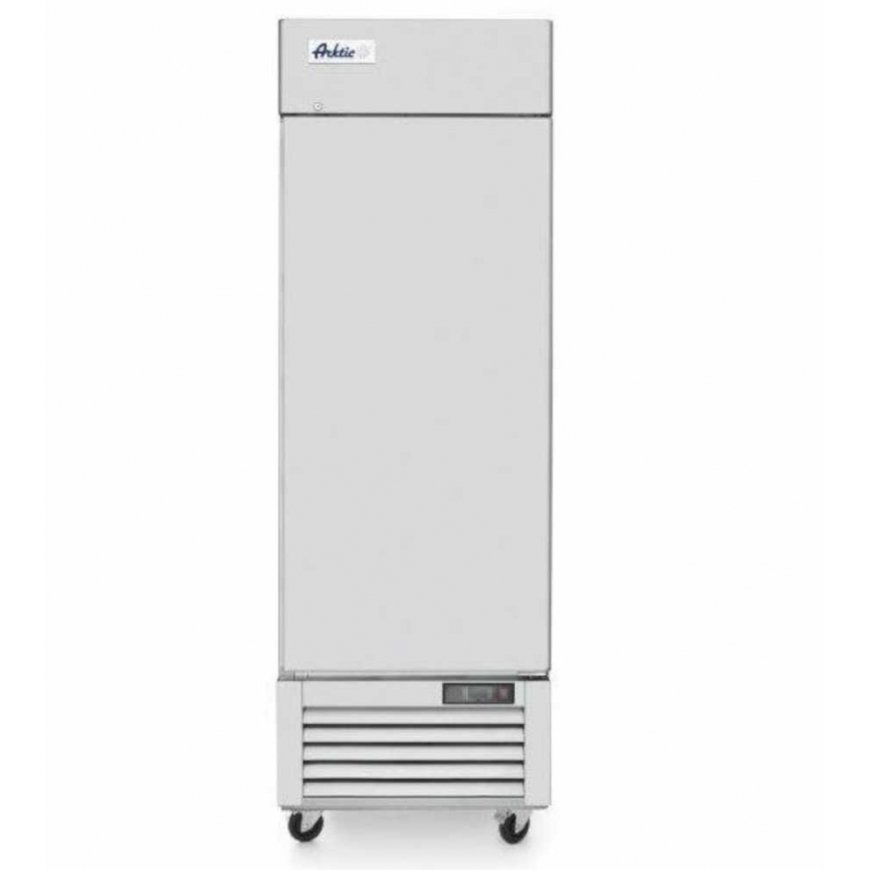 Šaldiklis Hendi Kitchen Line nerūdijančio plieno šaldymo spinta 1 durų GN2/1 260W 580L