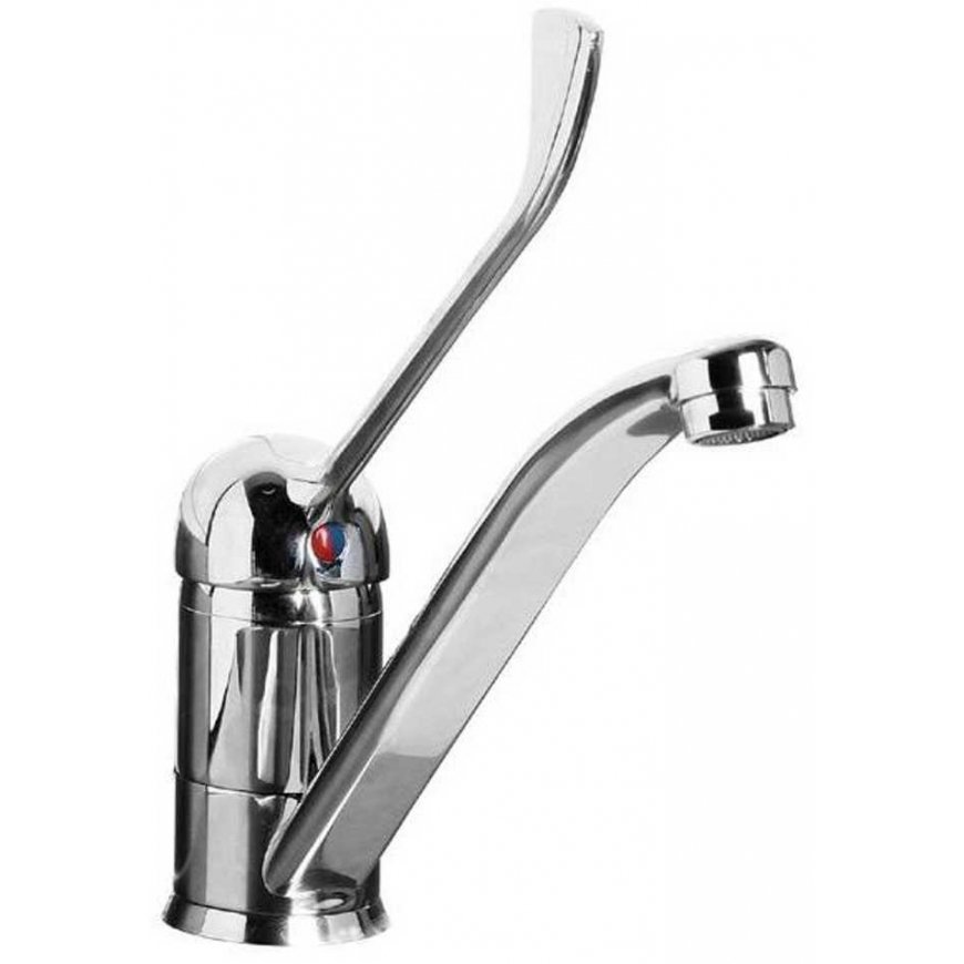 Contactless, elbow-mounted washbasin faucet - Hendi 970522