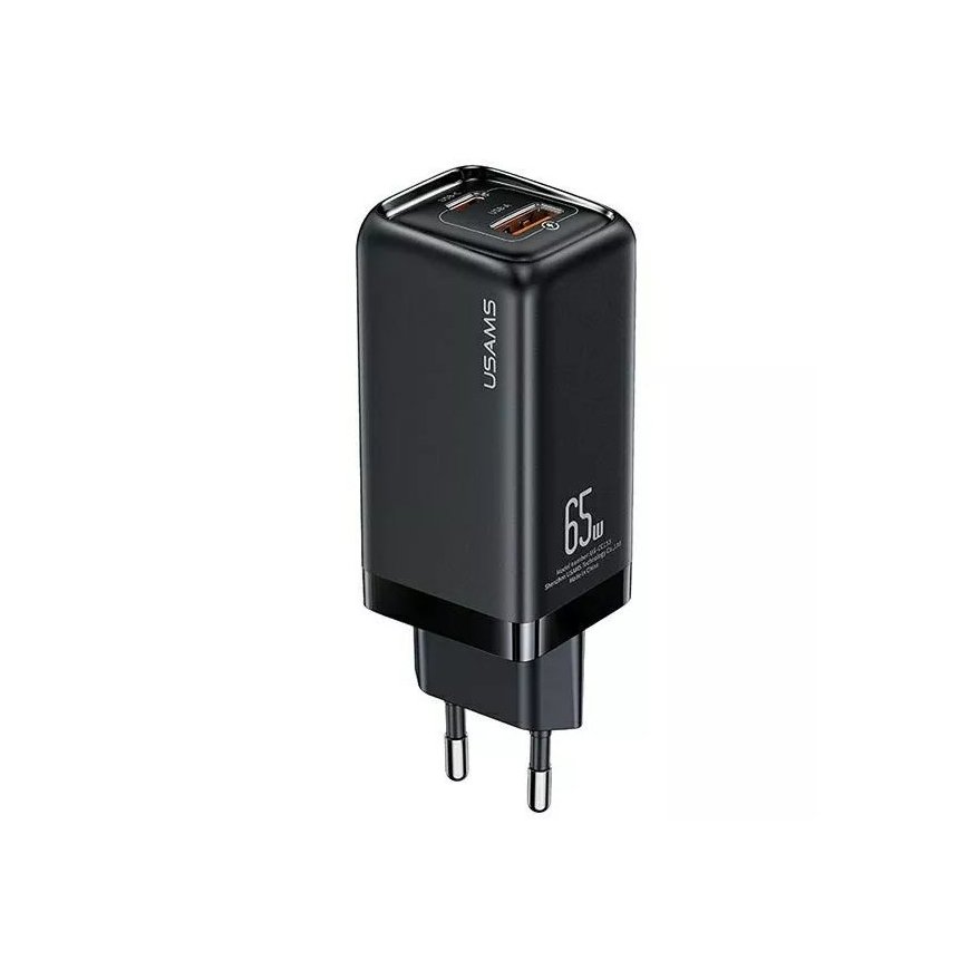 Charger T47 USB/ USB-C 65W PD Fast Charging