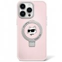 Karl Lagerfeld Ring Stand Choupette Head MagSafe Back Case for Apple iPhone 15 Pro Max Karl Lagerfeld Ring Stand Choupette Head MagSafe Back Case for Apple iPhone 15 Pro Max