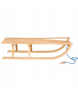 Wooden sled Springos SAN002