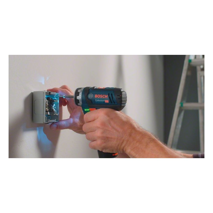 Bosch GSR 12V-15 FC Professional 1300 RPM Keyless 600 g Black, Blue – 2