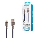 Forever Tornado cable USB - Lightning 1,0 m 3A navy blue Forever Tornado cable USB - Lightning 1,0 m 3A navy blue
