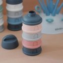 BEABA Pojemniki na mleko w proszku 4 komory mineral grey/pink (opakowanie zbiorcze 6 szt.) BEABA Pojemniki na mleko w proszku 4 komory mineral grey/pink (opakowanie zbiorcze 6 szt.)