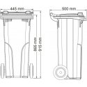 Europlast Austria EUROPLAST 80L žaliųjų atliekų konteineris Europlast Austria EUROPLAST 80L žaliųjų atliekų konteineris