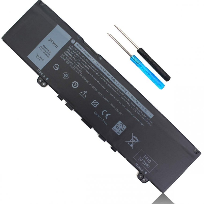 Dell Battery, 38WHR, 3 Cell Lithium Ion