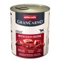 animonda GranCarno multi meat cocktail Jautiena, Viščiukas, Žvėriena, Širdutė, Kalakutiena Suaugusių