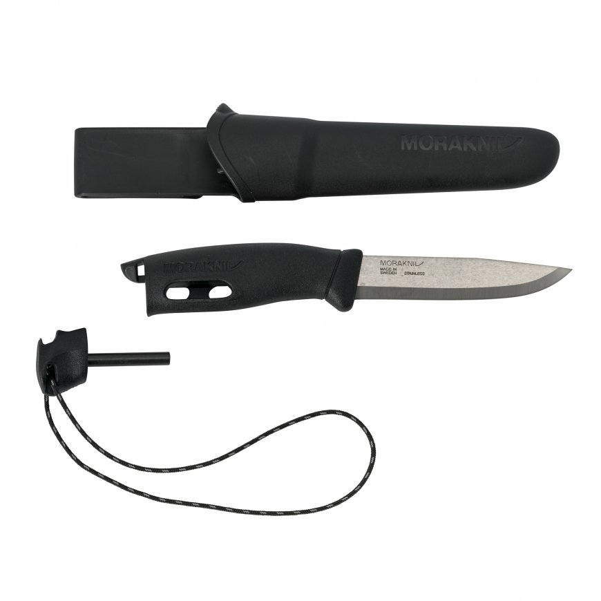 Morakniv Companion Spark Camper/scout Melns